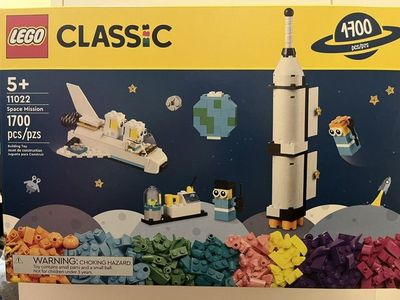 LEGO Classic Space Mission Building Toy Set (11022) - 1700 Pieces