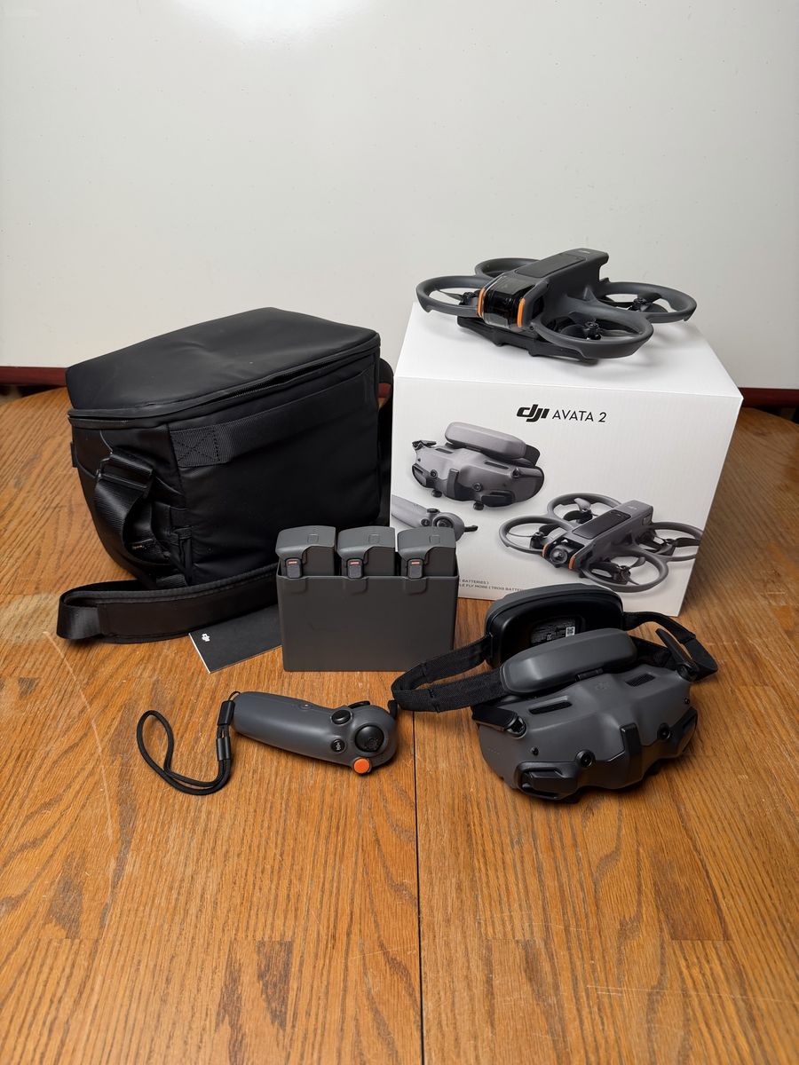 DJI Avata 2 Fly More Combo with 3 Batteries