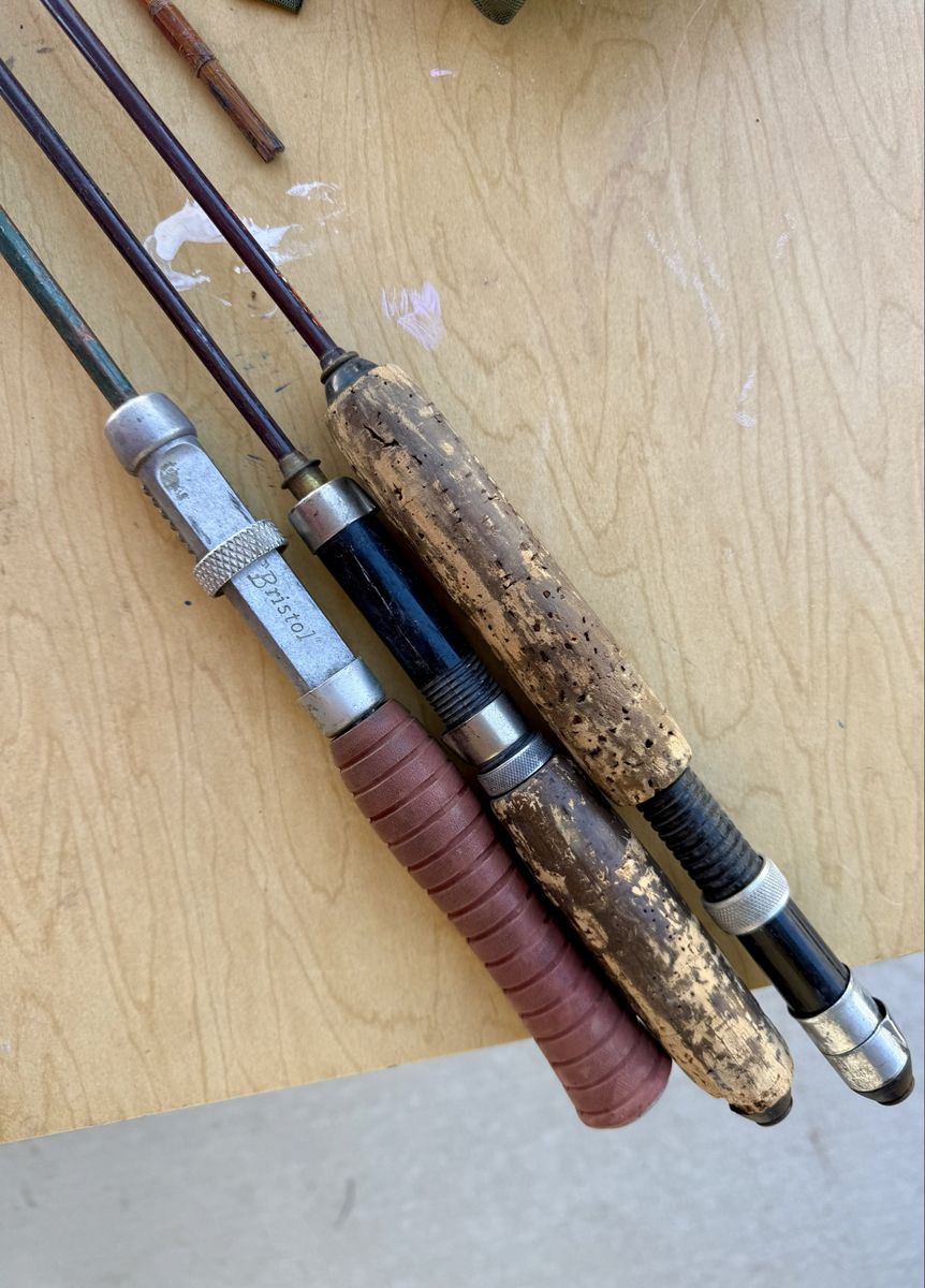 Vintage Fly Fishing Rods And Custom Case