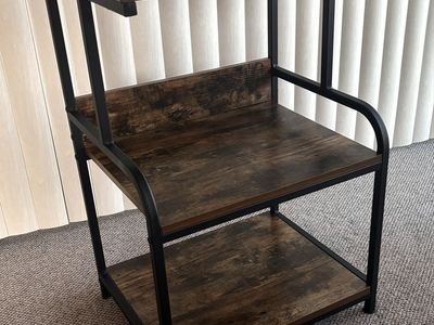 All most new cart. Can use anywhere anytime. New condition. What ever your needs. 30 inch high, 16 Deep, 211/2 wide. Very useful