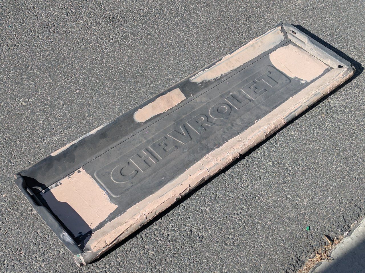 Chevrolet Truck Tailgate Insert Panel - Vintage/Restoration Project