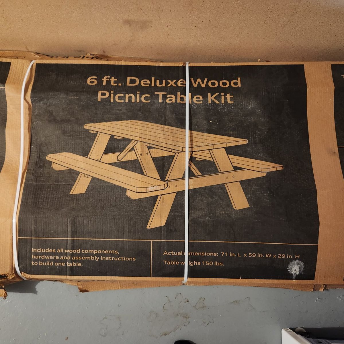 Wood Picnic Table