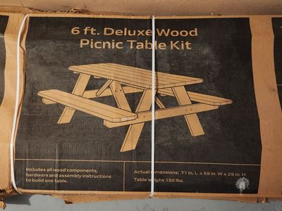 Wood Picnic Table