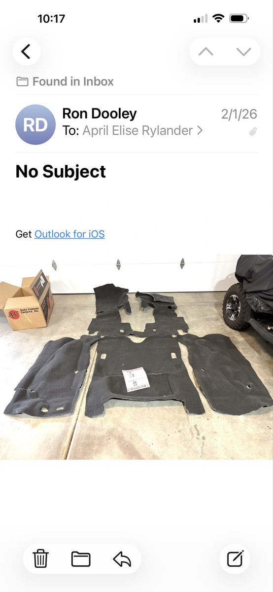 Carpet Kit for Jeep