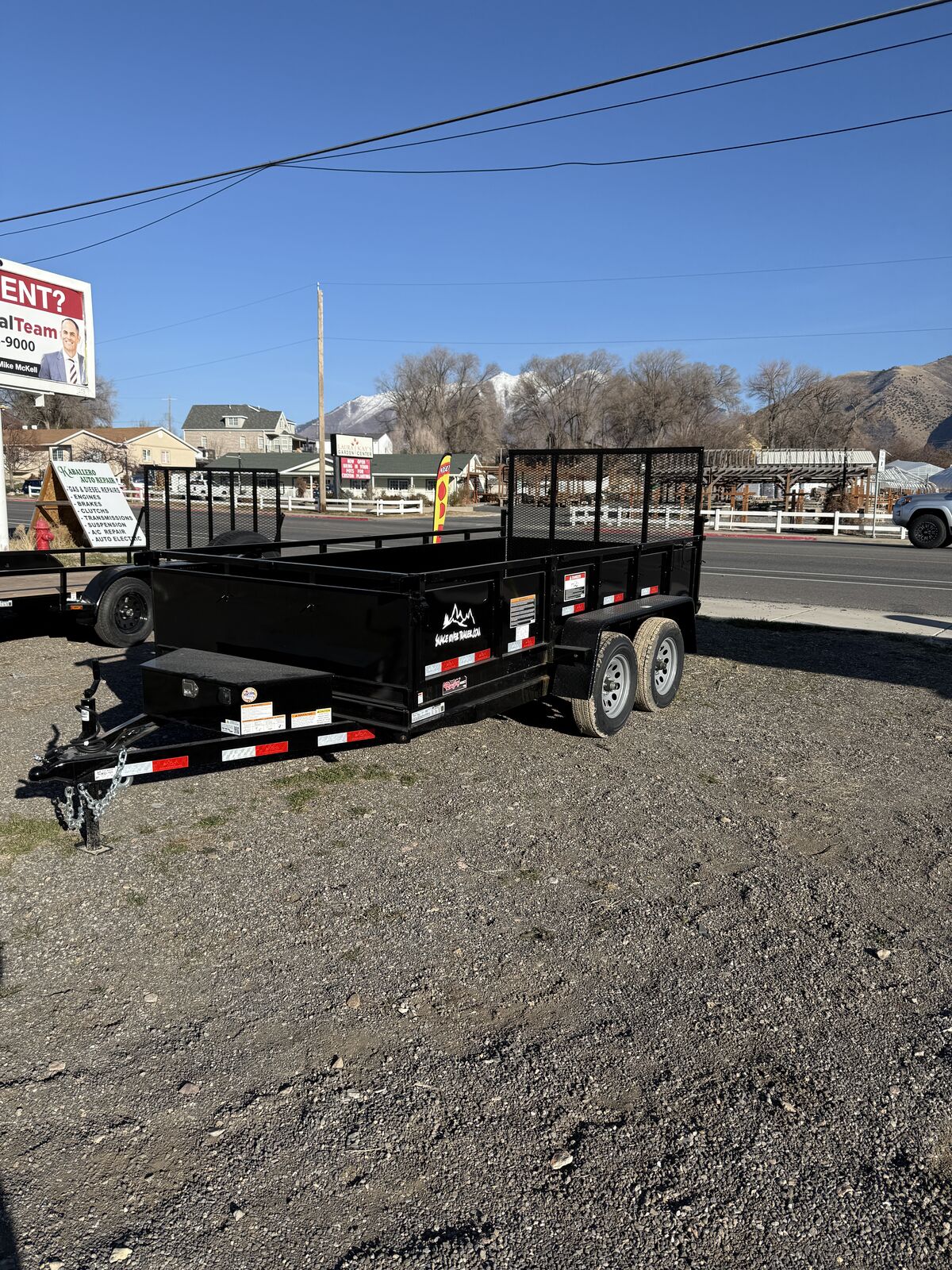 2026 Snake River 6X10 Utility Dump Trailer w/5k Axles *Grand Opening Pricing*