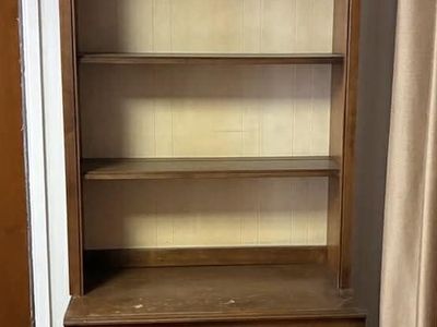 Two Vintage Cabinets with Shelves