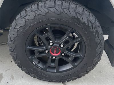 TRD Pro Wheels And BFG K02 Tires