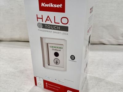 Kwikset Halo Touch Fingerprint Smart Lock - Satin Nickel WiFi