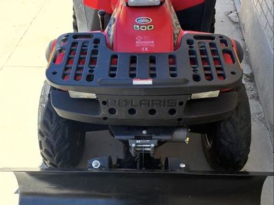 1998 Polaris Sportsman 500 ATV with Snow Plow and winch