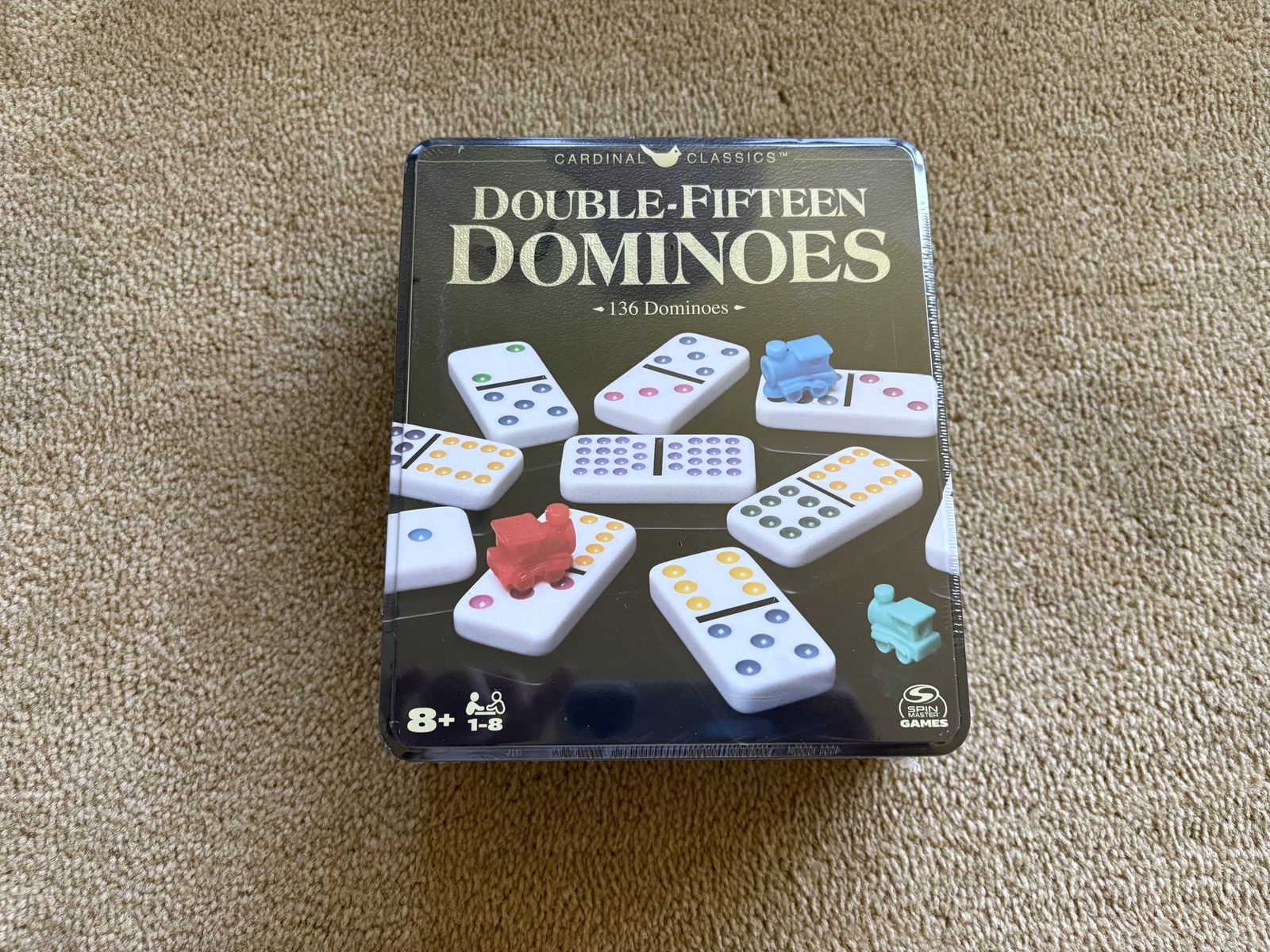 NEW Double 15 Dominoes Set