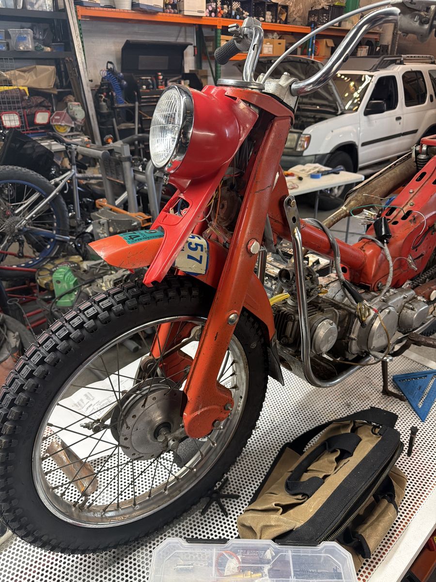 Honda trail 90 project