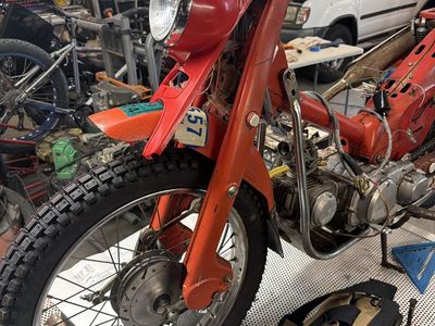 Honda trail 90 project