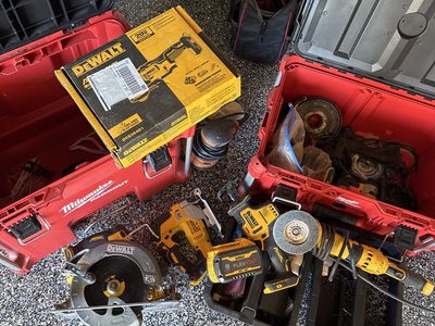 Dewalt tools - Milwaukee pack out system