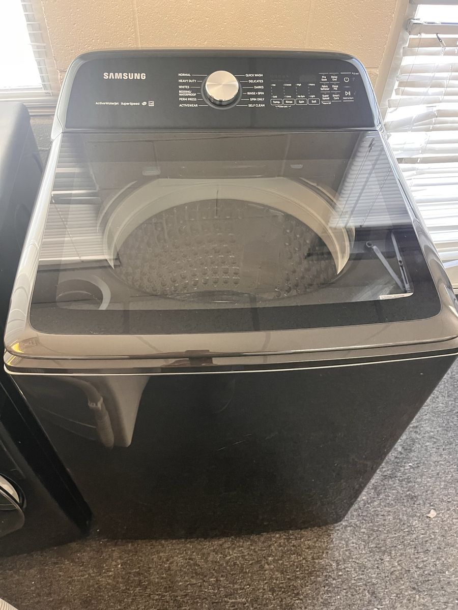 Samsung super capacity washing machine