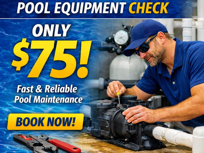 Pool & Spa Service Starting at Just $75 per Visit