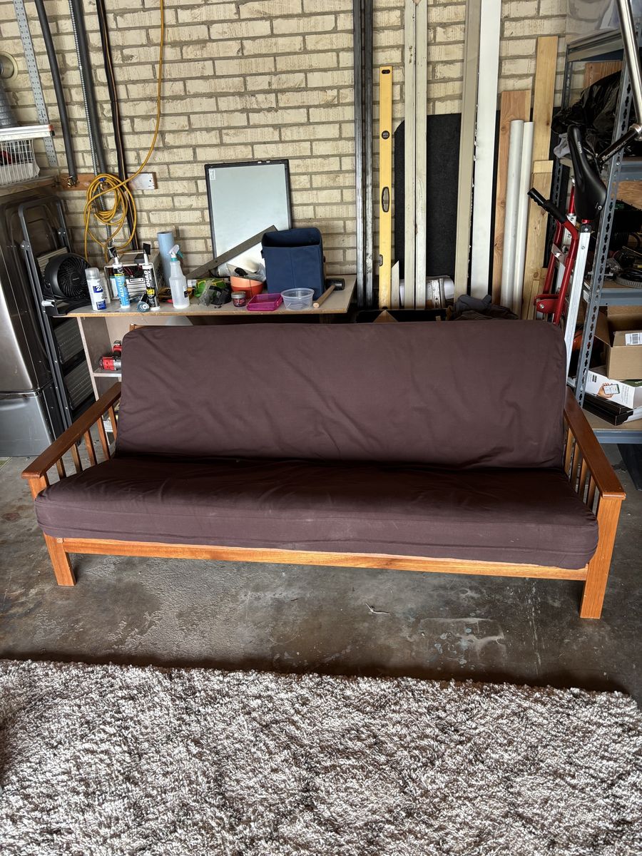 Solid Wood Futon