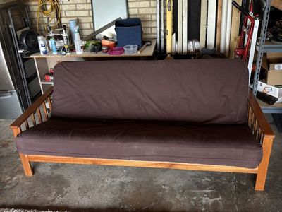 Solid Wood Futon