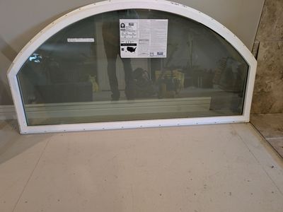 Arch Aamsco Window white vinyl