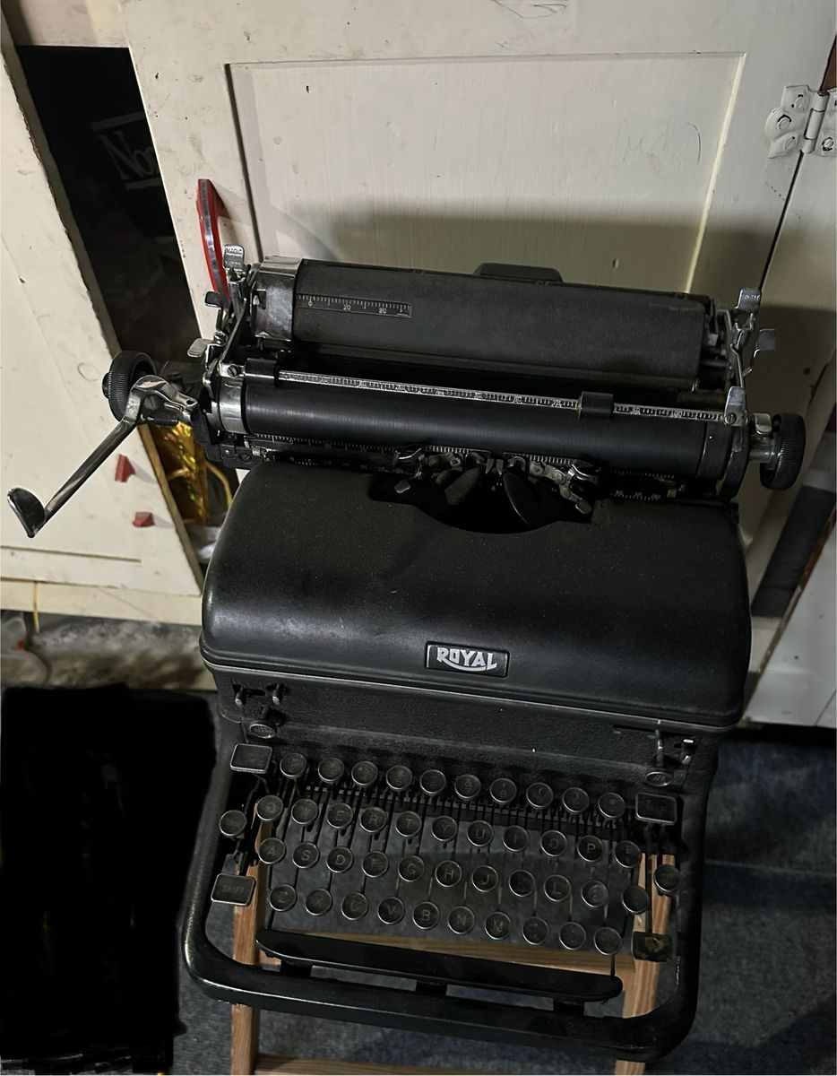 Old vintage Royal typewriter