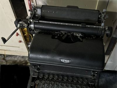 Old vintage Royal typewriter