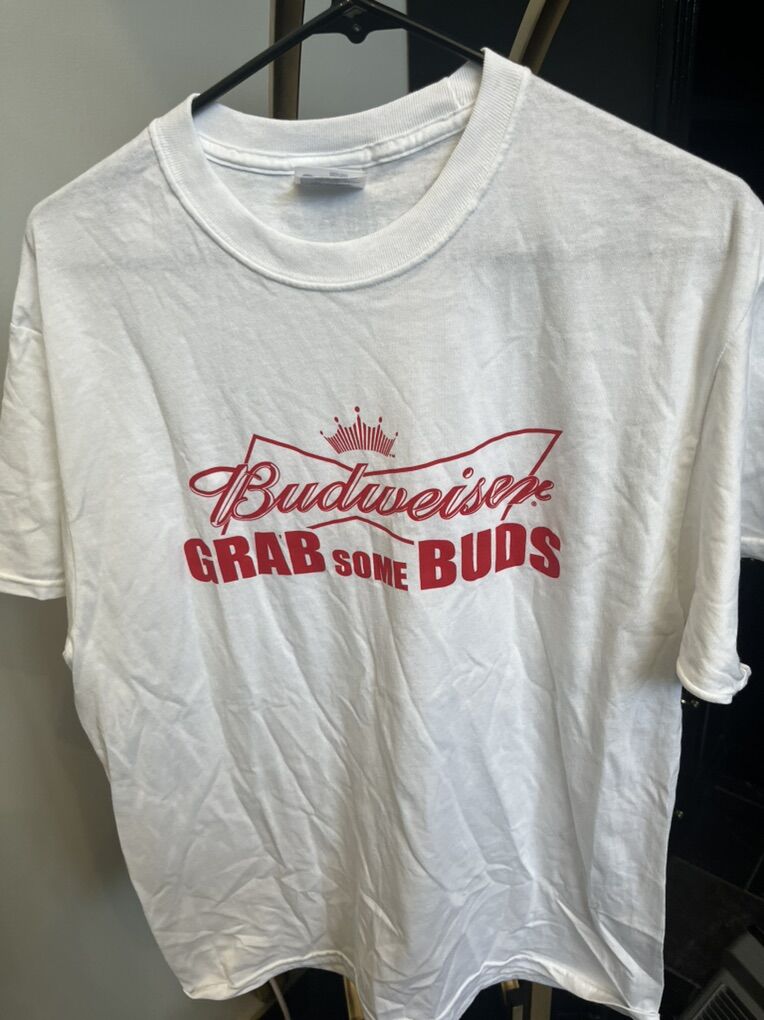 Brand New Vintage Budweiser Grab Some Bud Shirts
