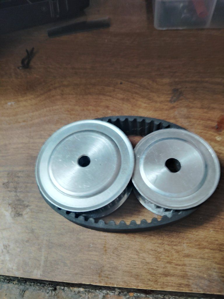 xmaxx or xrt belt drive setup