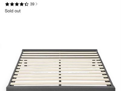 Zinus King platform bed frame