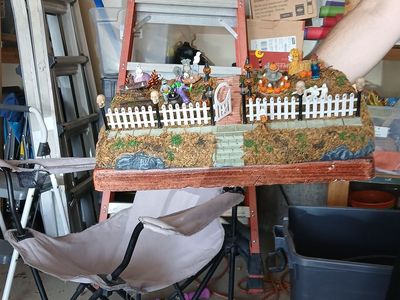 Haunted Halloween village