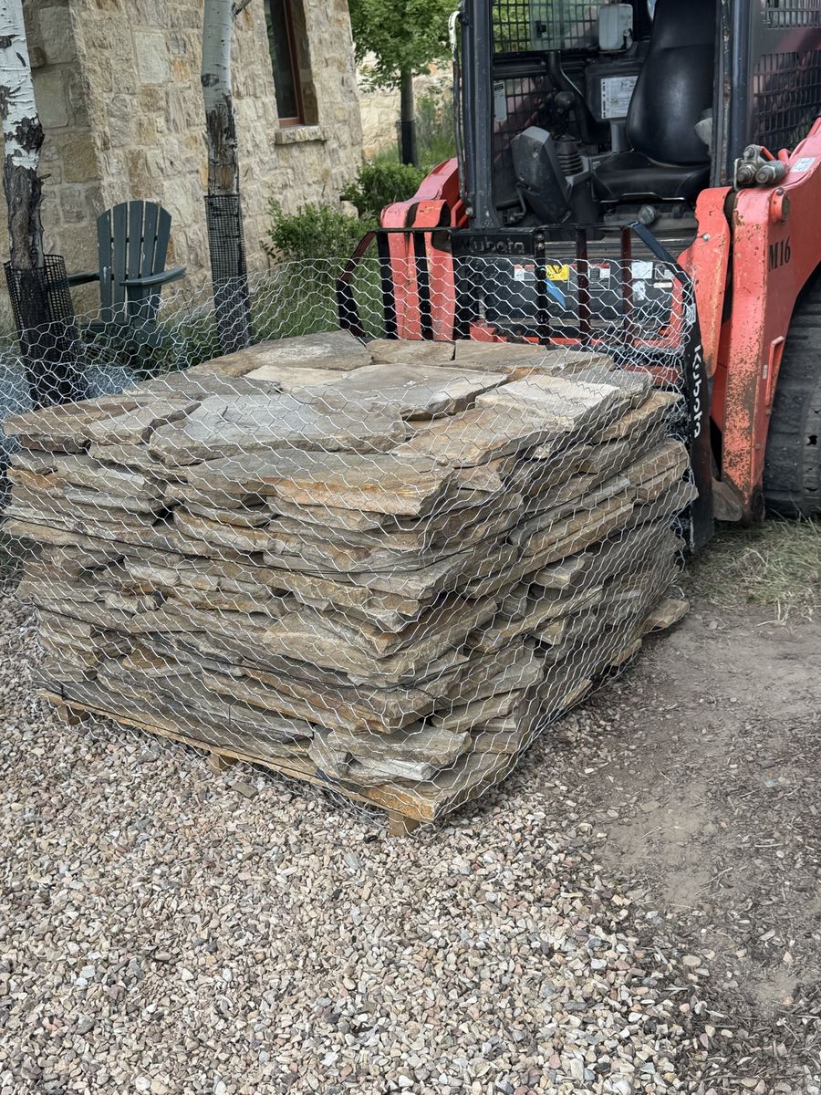 natural Flagstone silver quartzite 