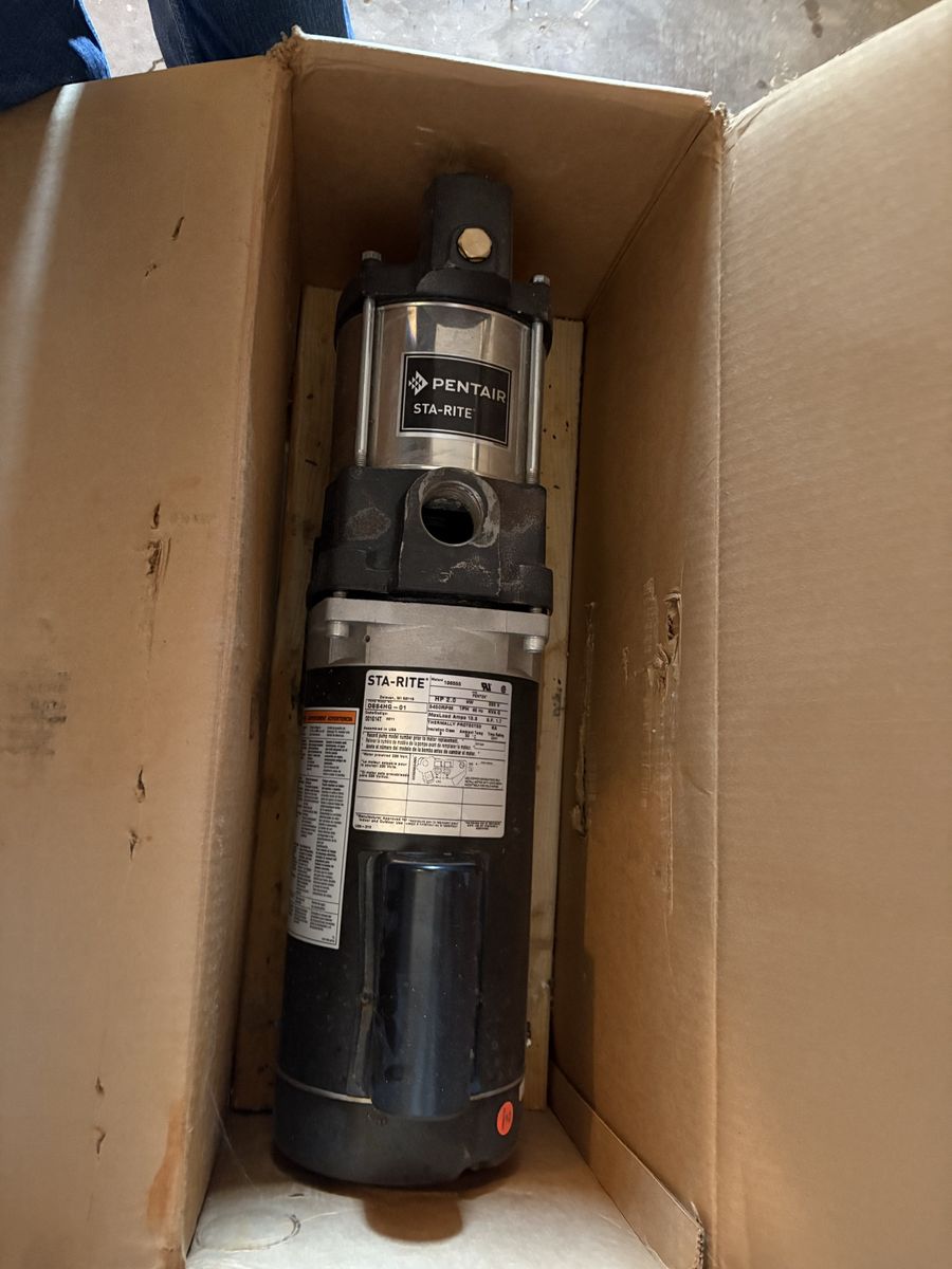 Sta-rite DSS4HG-01 well pump