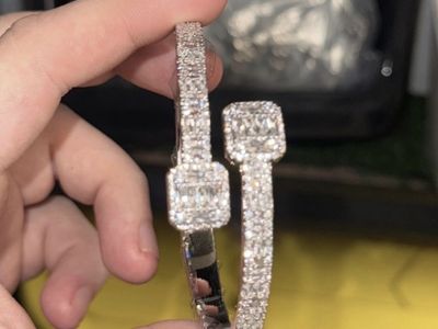 Iced Silver Bracelet