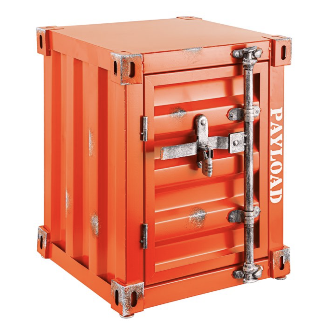 NEW Vivzone Garage Storage Cabinets with Doors and Shelves Orange