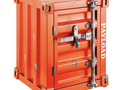 NEW Vivzone Garage Storage Cabinets with Doors and Shelves Orange