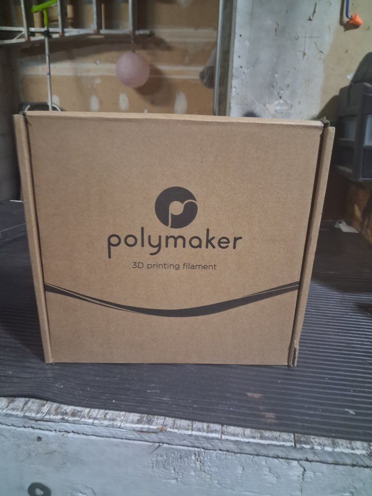 Polymaker HT-PLA-GF Power Tool Red 1.75mm 1kg 3D Printing Filament - New/Unopened