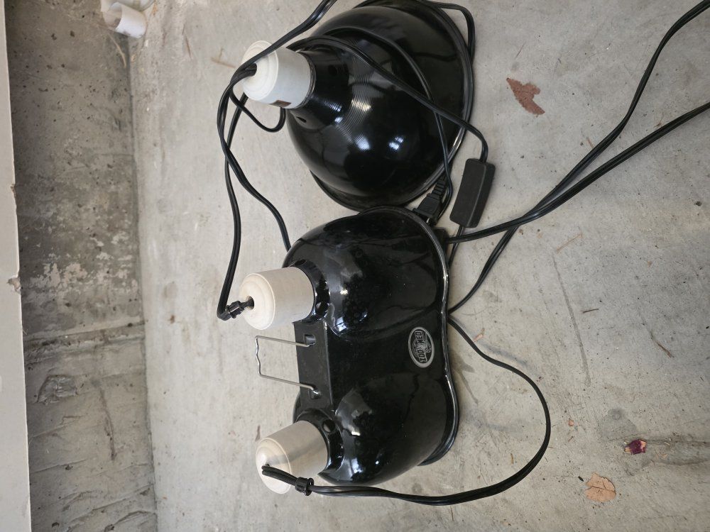 Zoo Med Reptile Heat Lamp Dome Fixture Bundle