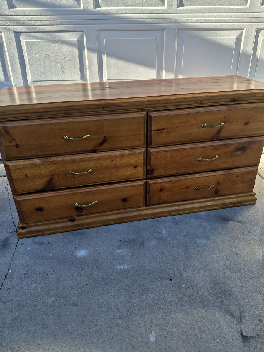 hardwood 6 drawers dresser