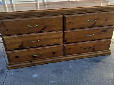 hardwood 6 drawers dresser