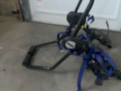 2-Bike Hitch-Mounted Bicycle Rack