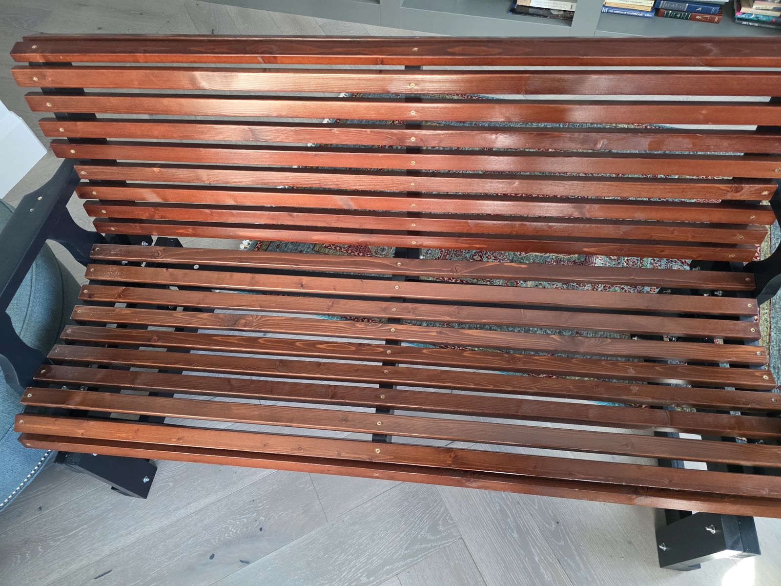 Three seat glider bench