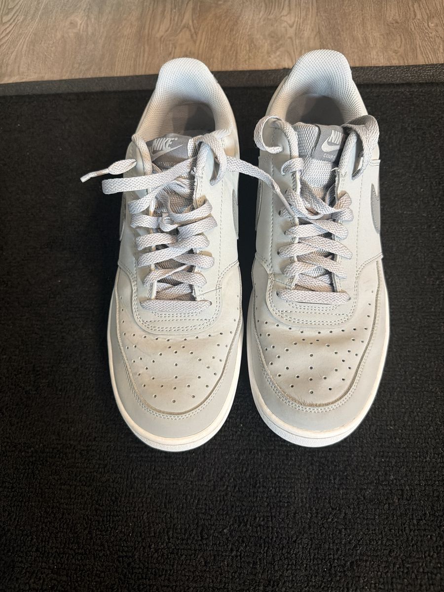 Nike Court Vision Low Sneakers in Light Gray - Men's Size 11