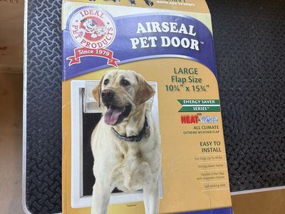Ideal AirSeal Large Dog Door - New/Open Box