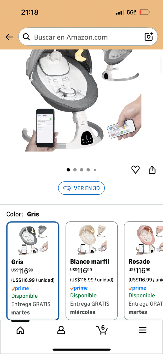 Baby swing chair and learning toy