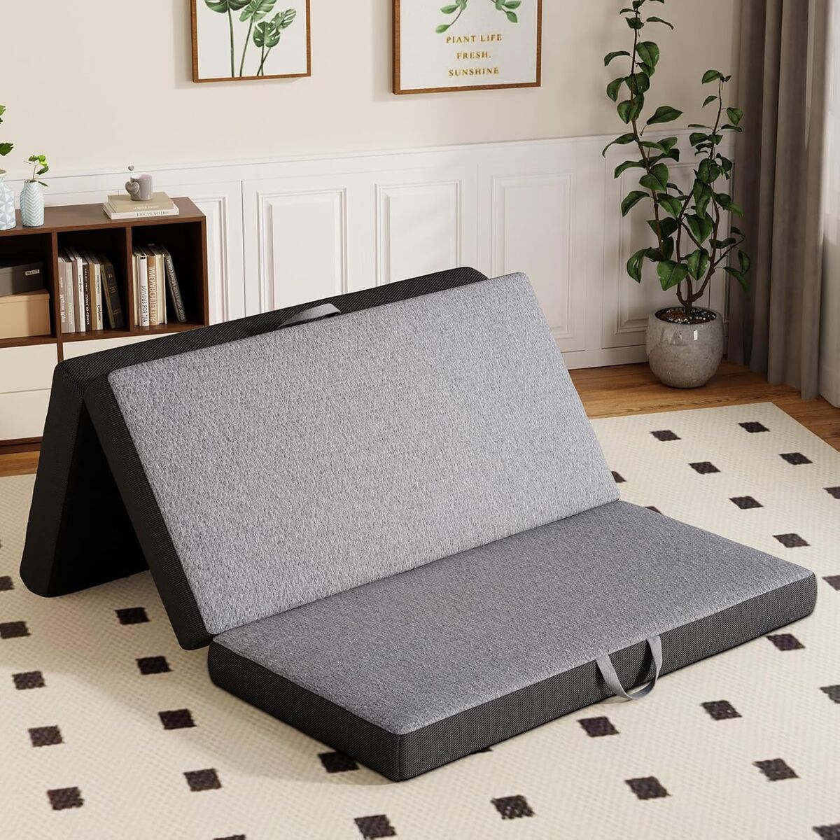 Vamcheer Tri Folding Mattress Full Size 6 inches
