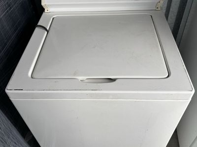 Whirlpool Heavy Duty Top Load Washing Machine White 5 Cycle 2 Speed