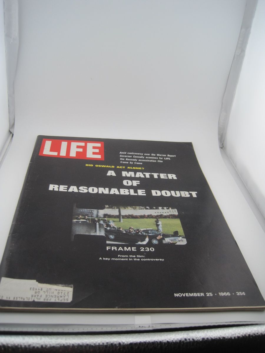 Life Magazine November 25, 1966 A Matter of Reasonable Doubt (Vintage)