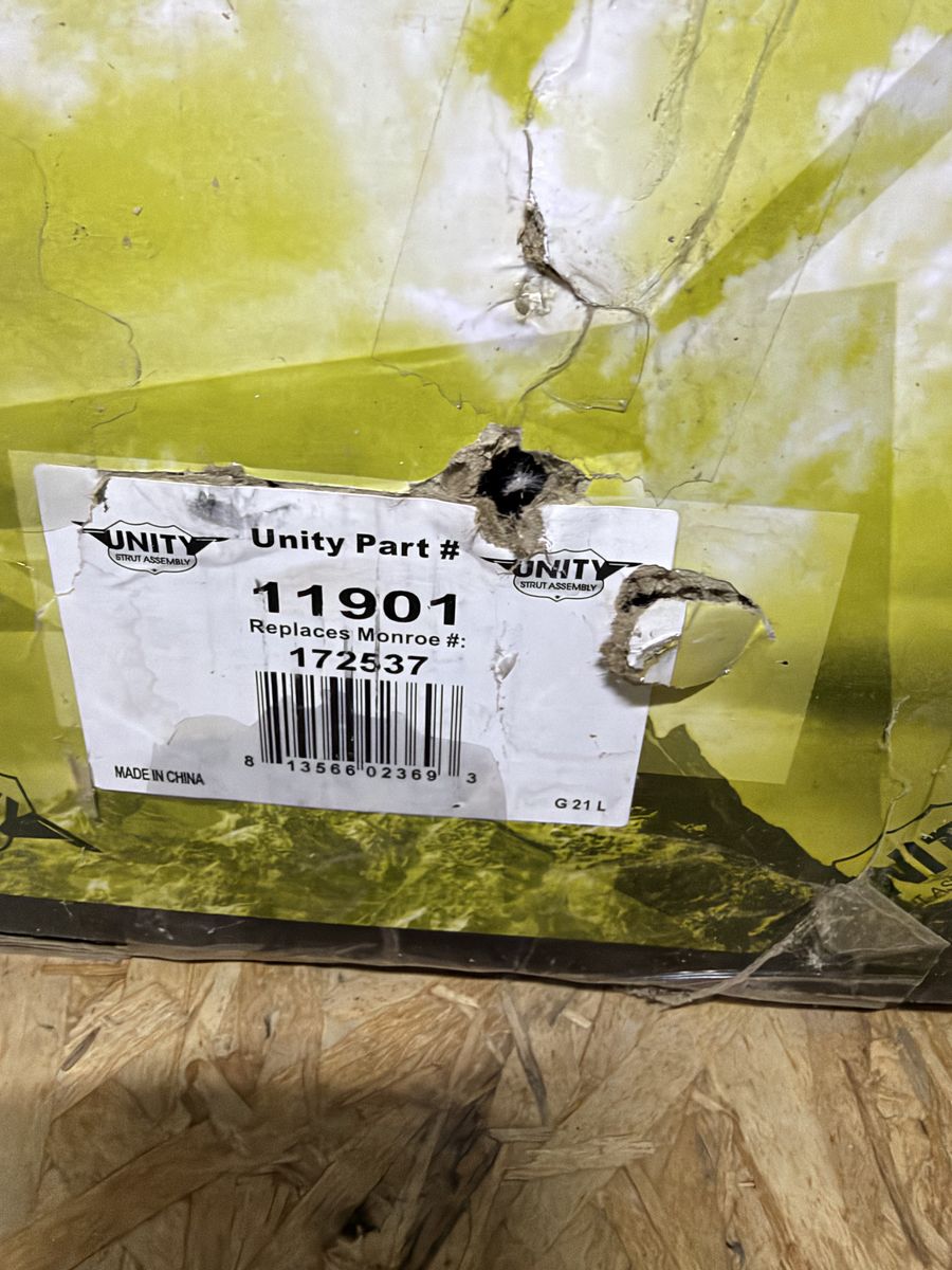 Unity 11901 Complete Strut Assembly - NEW - Volvo S80 / V70 / XC70 - Front Driver Side
