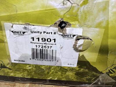 Unity 11901 Complete Strut Assembly - NEW - Volvo S80 / V70 / XC70 - Front Driver Side
