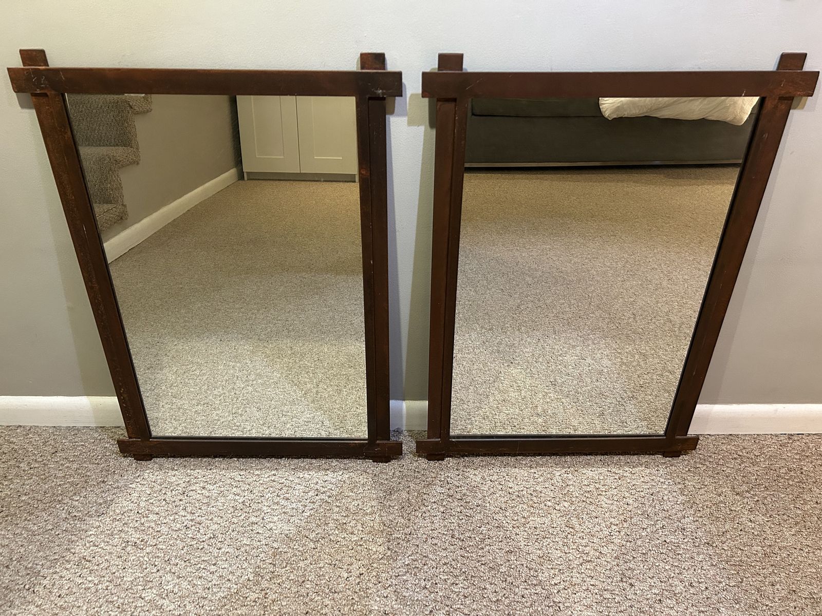 Two lovely wall mirrors