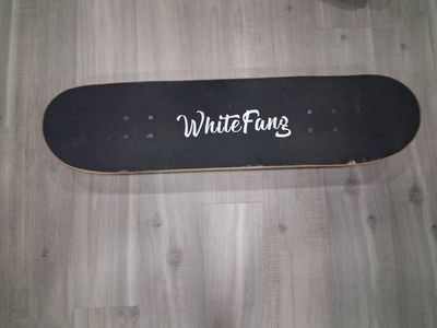 whitefang skateboard - used little, works great
