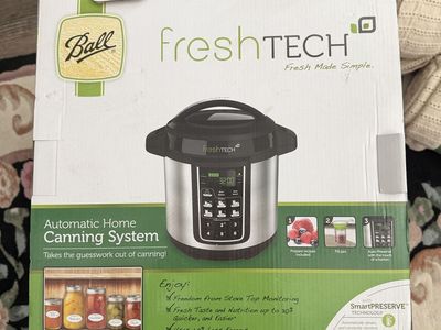 Ball FreshTECH Automatic Home Canning System Electric Canner with SmartPRESERVE